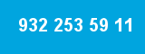 932 253 59 11 932 253 59 11